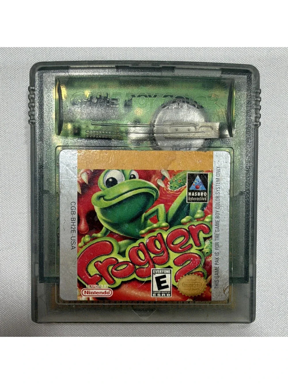 Hasbro Interactive Frogger 2 Nintendo Game Boy Color Frogger Series E NTSC-U/C